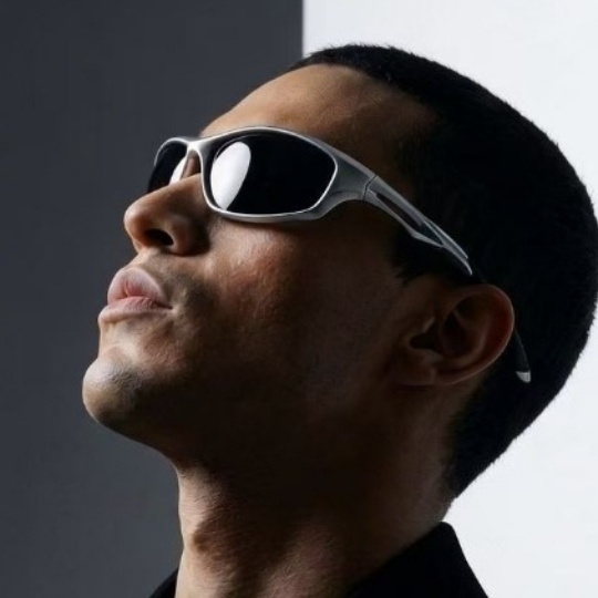 Sunglasses Uv400 - Modische Sonnenbrille mit kleinem Rahmen für