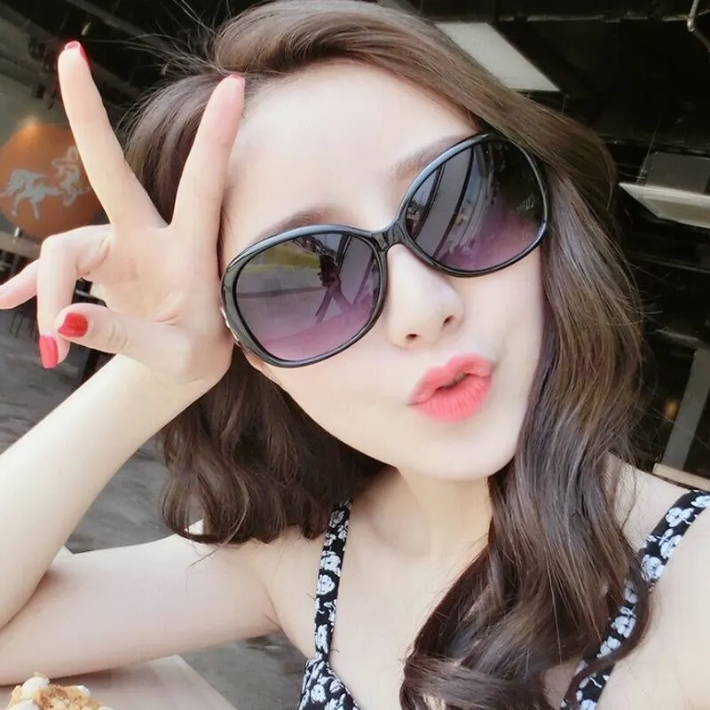 Sunglasses Uv400 - Neue modische ovale Sonnenbrille, Trend-Sonnenbrille mit