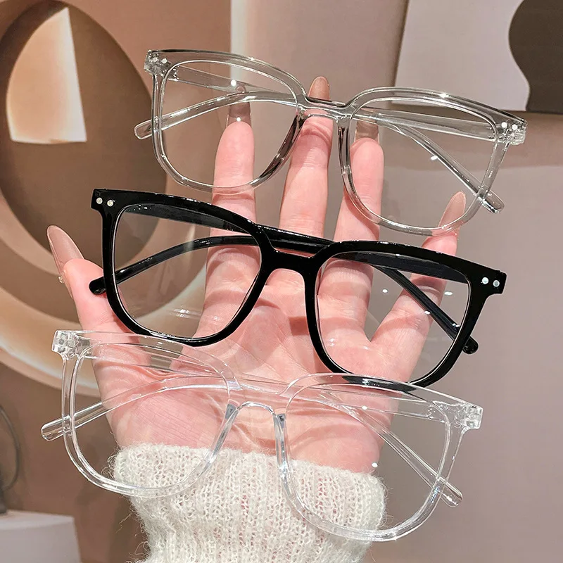 Sunglasses Uv400 - 1/3 Stück Transparente Computerbrillenfassung für Damen