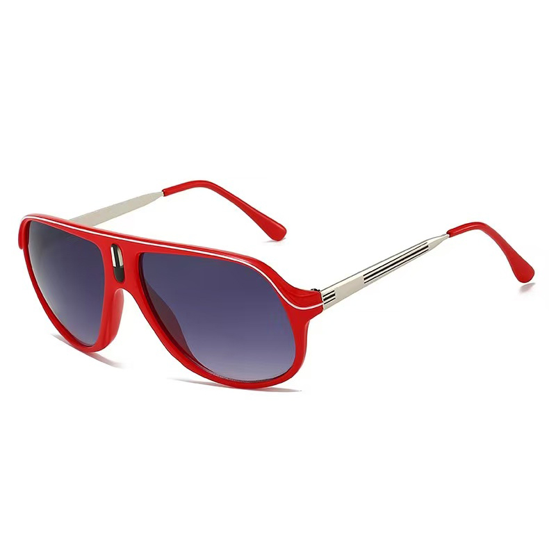 Designer Sunglasses - Vintage Quadratische Unisex Sonnenbrille für Herren