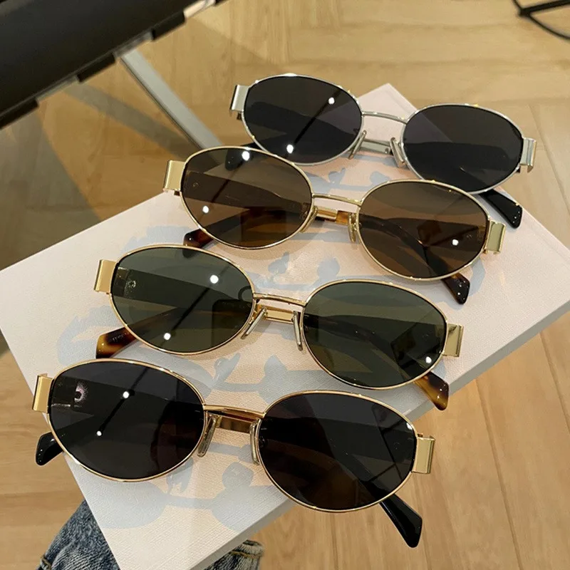 Neue Trendige Ovale Sonnenbril – Designer Sunglasses Bewertung und Preis
