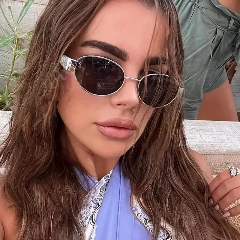 Neue Trendige Ovale Sonnenbril – Designer Sunglasses Bewertung und Preis