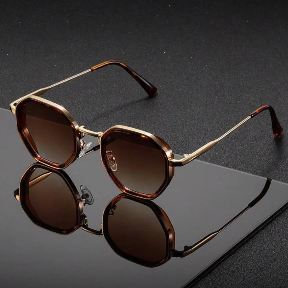 Runde Sonnenbrille mit Metallr – Designer Sunglasses Bewertung und Preis