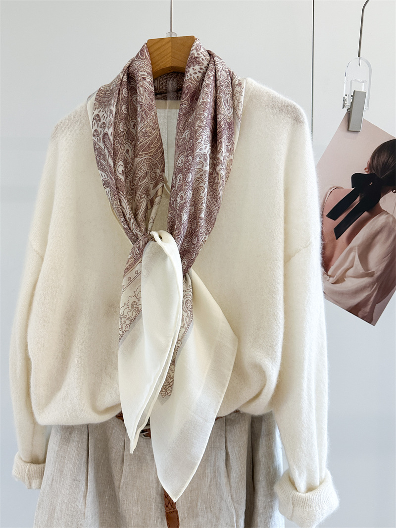 Handgerollter Schal 95CM 100%  – Cashmere Scarf Bewertung und Preis