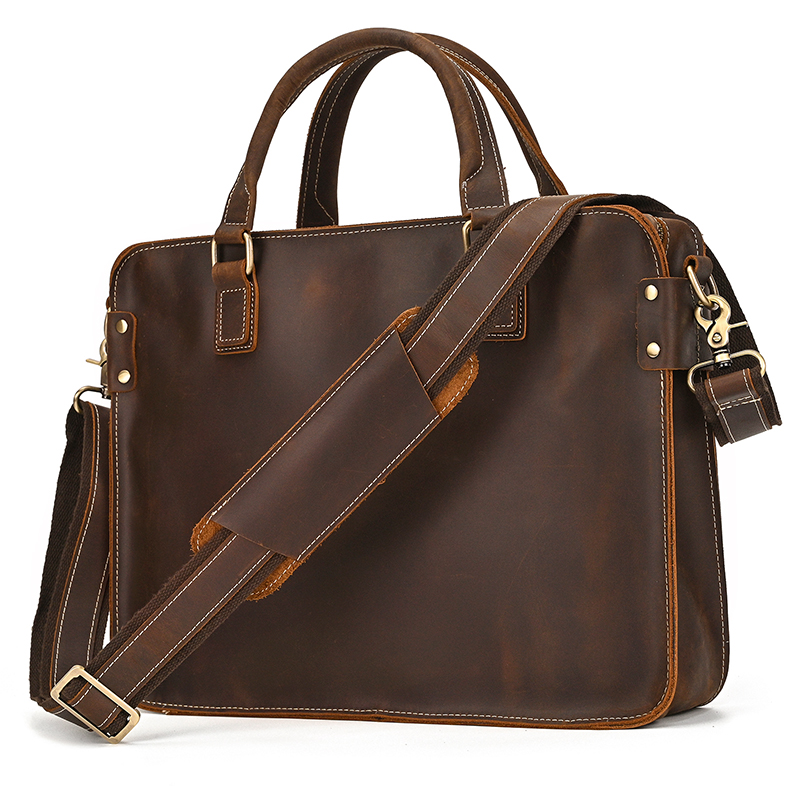 Newsbirds 100% Leder-Laptoptas – Leather Briefcase Bewertung und Preis
