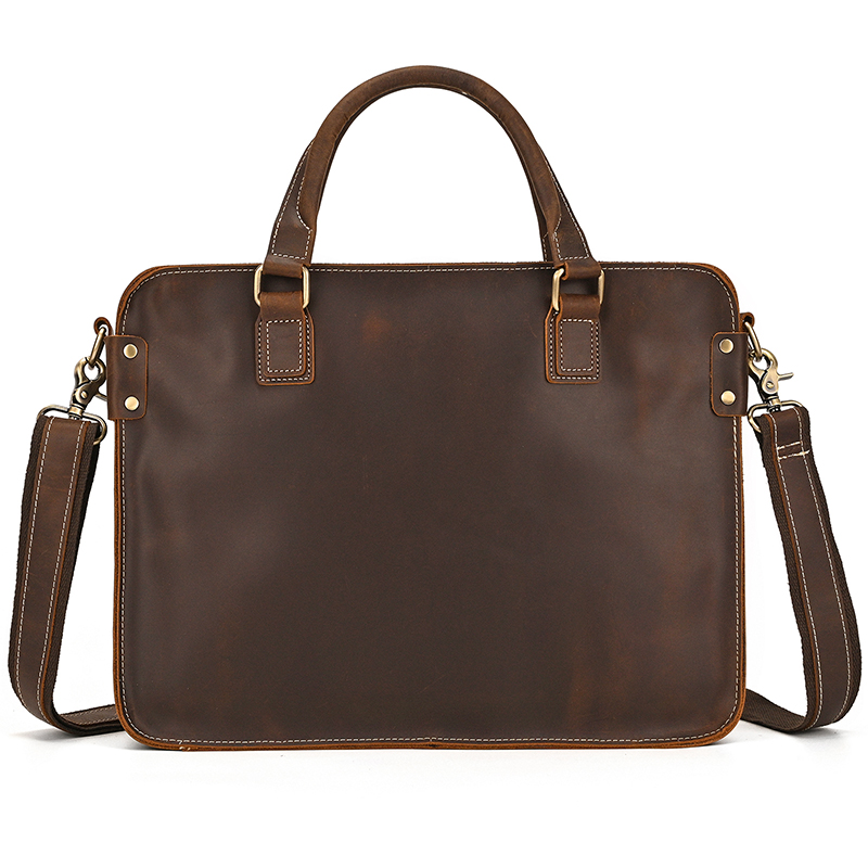 Newsbirds 100% Leder-Laptoptas – Leather Briefcase Bewertung und Preis