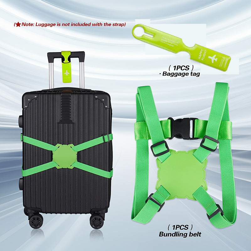 2-teiliges Gepäckgurt-Set + Ge – Travel Luggage Set Bewertung und Preis