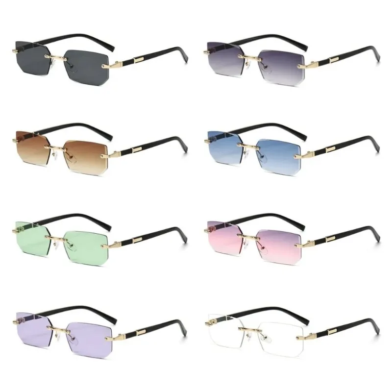 Trendige randlose Sonnenbrille – Sunglasses Uv400 Bewertung und Preis