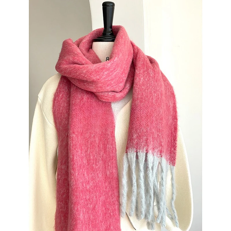 Neuer modischer Mohair-Schal f – Cashmere Scarf Bewertung und Preis