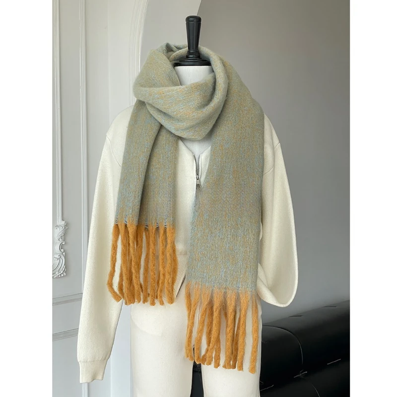Neuer modischer Mohair-Schal f – Cashmere Scarf Bewertung und Preis