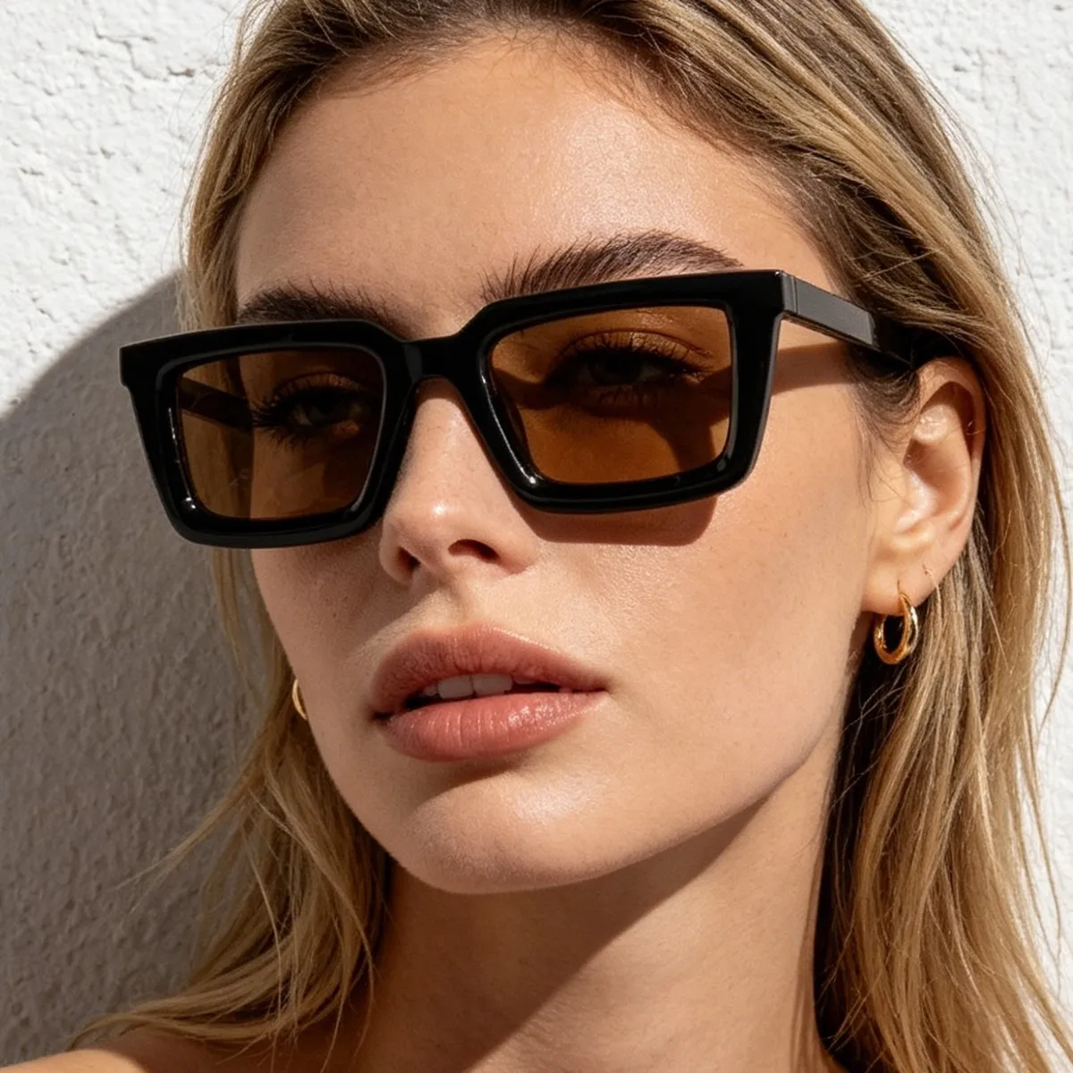 Neue Vintage-Rechteck-Sonnenbr – Designer Sunglasses Bewertung und Preis