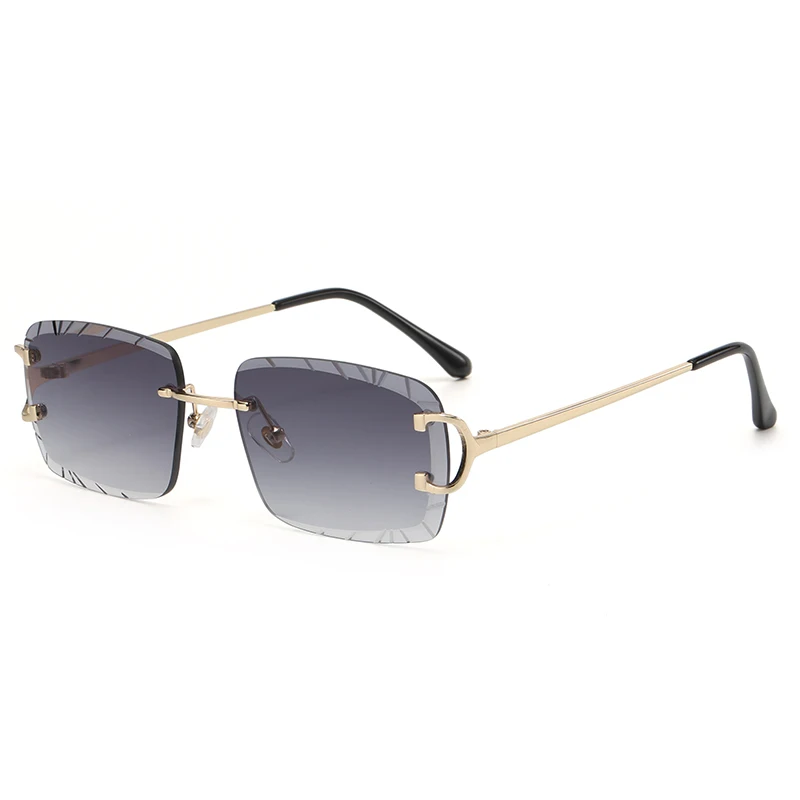 Modische, randlose Brillen im  – Sunglasses Uv400 Bewertung und Preis