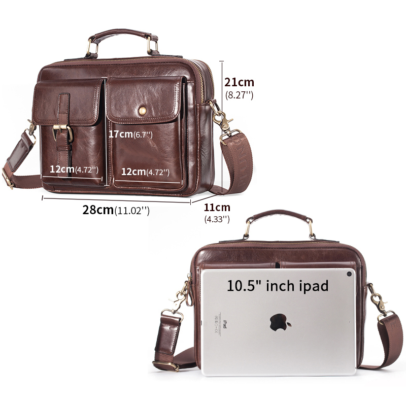 Marke Neue Rindsleder Umhänget – Leather Briefcase Bewertung und Preis