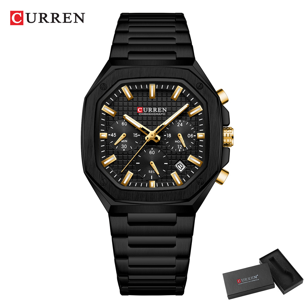 CURREN Luxuriöse quadratische  – Luxury Watch Men Bewertung und Preis