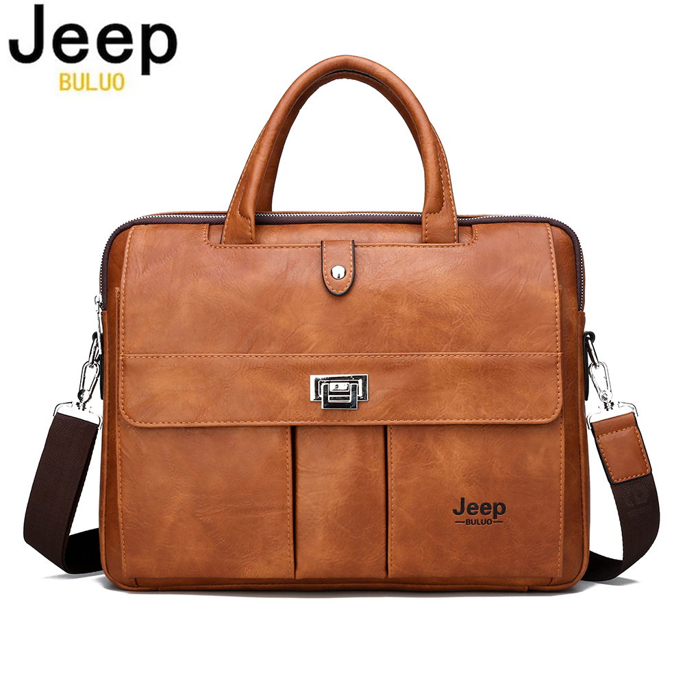 Jeep Buluo Herren-Leder-Aktent – Leather Briefcase Bewertung und Preis