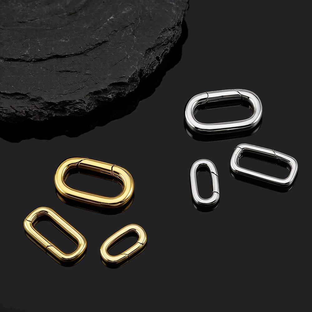 2 Stück 18K vergoldete ovale K – Gold Plated Jewelry Bewertung und Preis